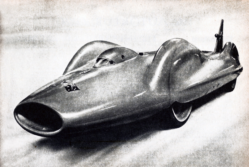 Illustration for article titled The Blazing Fast Evolution of Land Speed Record Cars